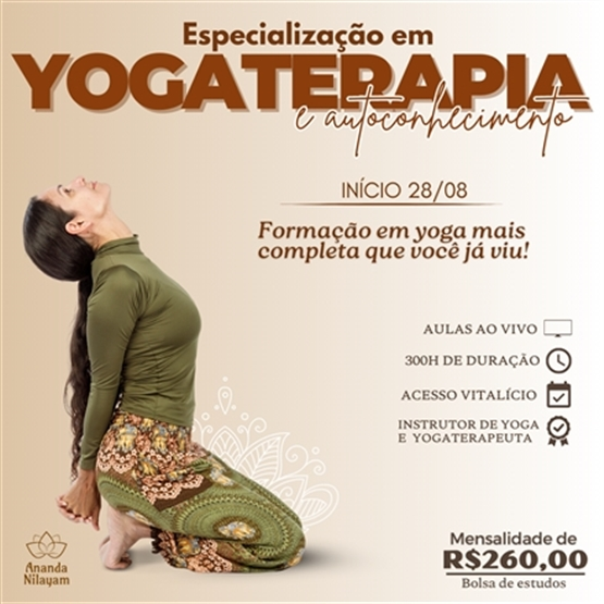 Especialização em Yogaterapia